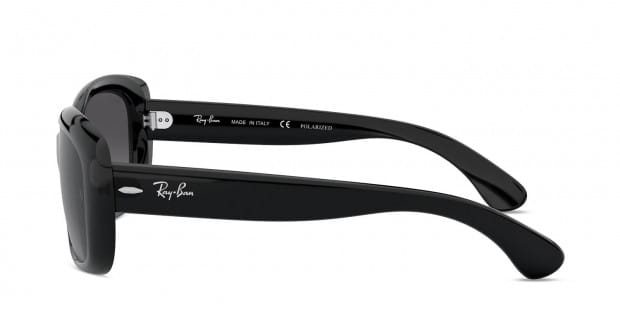 Ray Ban 4101 Jackie Ohh Shiny Black Prescription Sunglasses 50