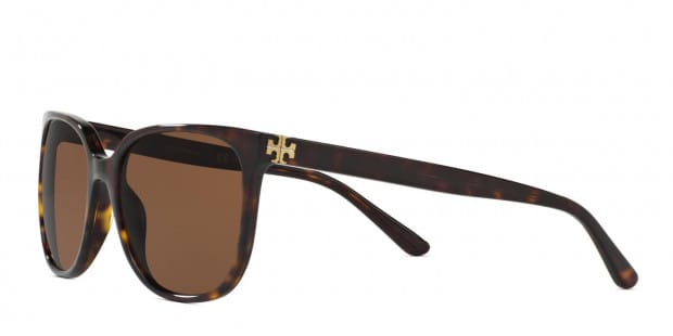 Tory Burch TY7106 Brown Tortoise Prescription Sunglasses 50