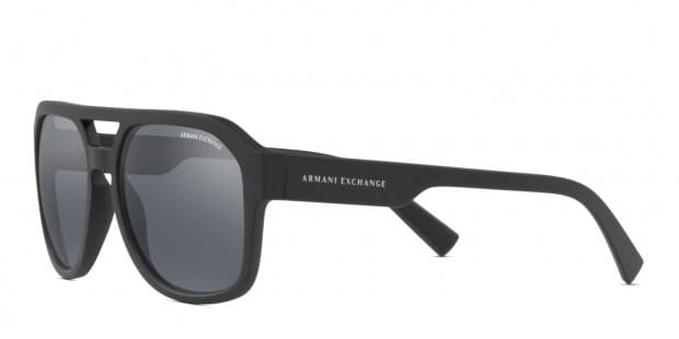 Armani Exchange 50% Lenses Black - Off AX4074S Sunglasses Prescription