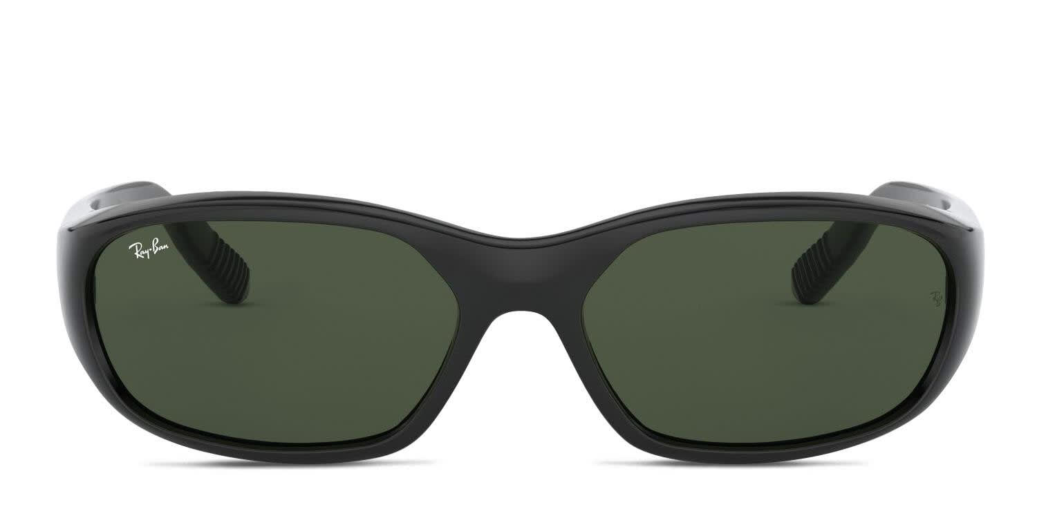 Ray-Ban 2016 Daddy-O Shiny Black, Green Prescription Sunglasses