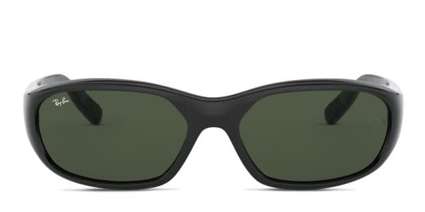 Ray-Ban 2016 Daddy-O Shiny Black, Green Prescription Sunglasses