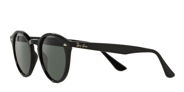 Ray-Ban RB2180 Black, Green Prescription Sunglasses - 50% Off Lenses