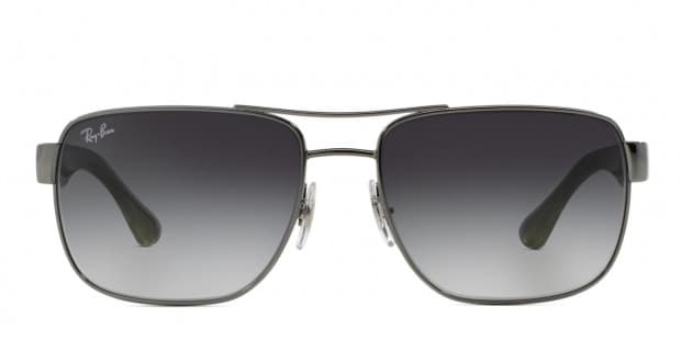 Ray-Ban RB3530 Gunmetal/Blue/Green Prescription Sunglasses