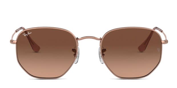 Ray-Ban RB3548N Brown/Pink Prescription Sunglasses