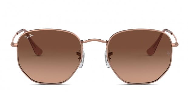 Ray ban pink gradient brown discount
