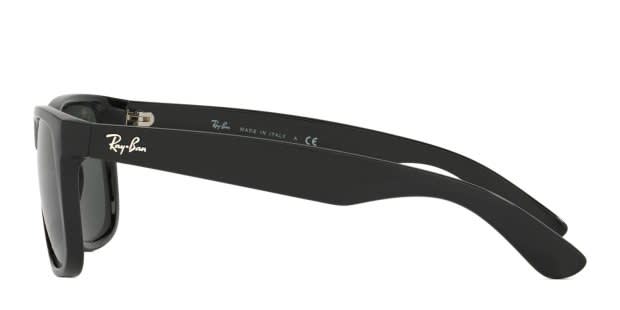 Ray-Ban 4165 Justin Black, Green Prescription Sunglasses  display picture 1