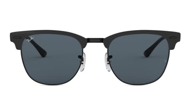 Ray-Ban RB3716 Clubmaster Metal Black, Blue Prescription