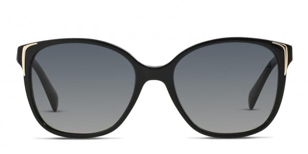 Prada PR 01OS Black/Gray Prescription Sunglasses display picture 1