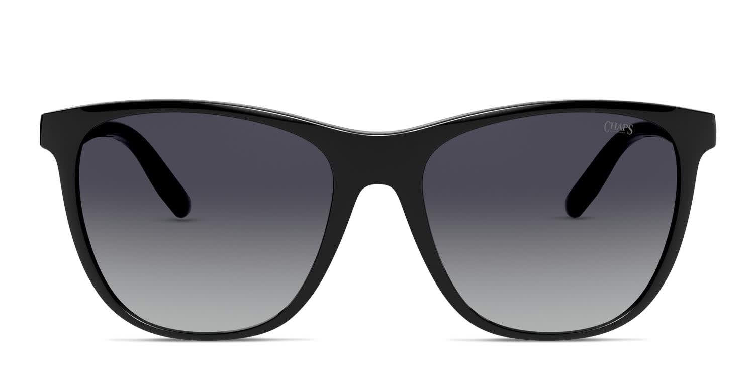 Chaps CP5004 Shiny Black glasses - Shiny Black - Frontal View