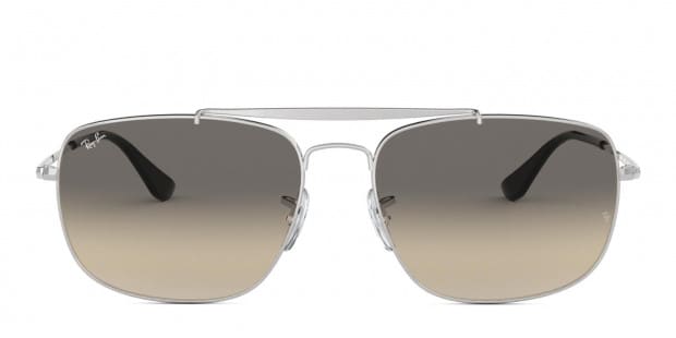 Ray Ban 3560 The Colonel Silver Prescription Sunglasses