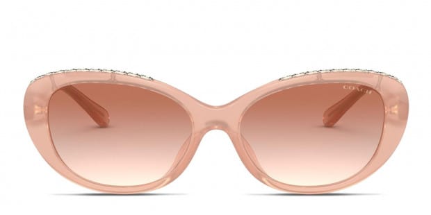Coach HC8296U Pink/Gold Prescription Sunglasses