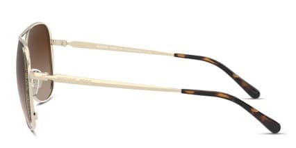 Michael Kors MK1082 Chelsea Glam Gold glasses - Gold - Side View