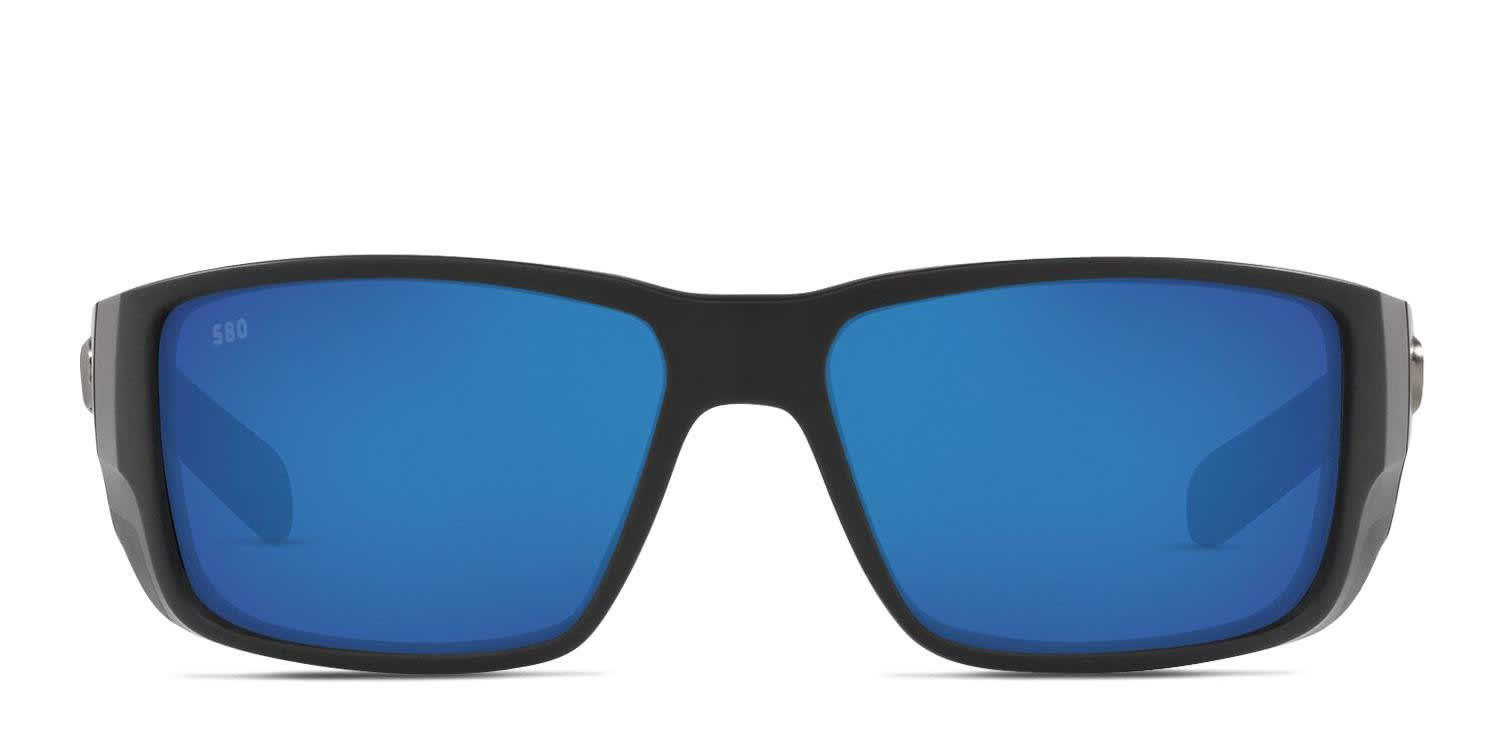 Costa Del Mar 6S9078 Blackfin Pro Black, Blue glasses - Black / Blue - Frontal View