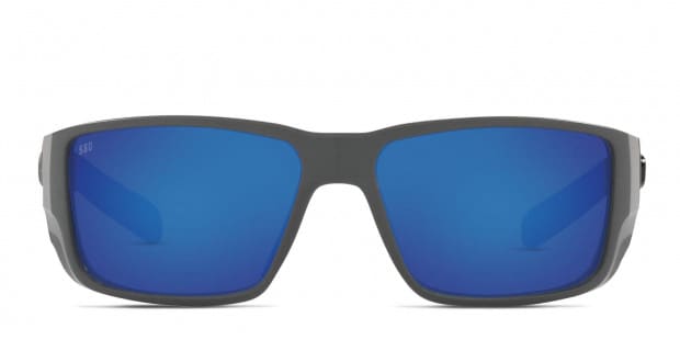 Costa Del Mar Blackfin Pro Gray, Blue Prescription Sunglasses - 50