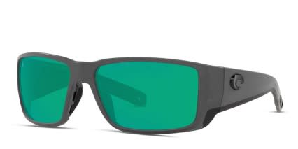 Costa Del Mar Blackfin Pro Gray, Green glasses - Gray / Green - Angle View