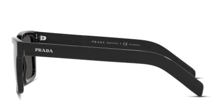 Prada PR 06WS Shiny Black glasses - Shiny Black - Side View