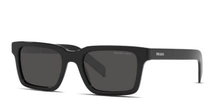 Prada PR 06WS Shiny Black glasses - Shiny Black - Angle View