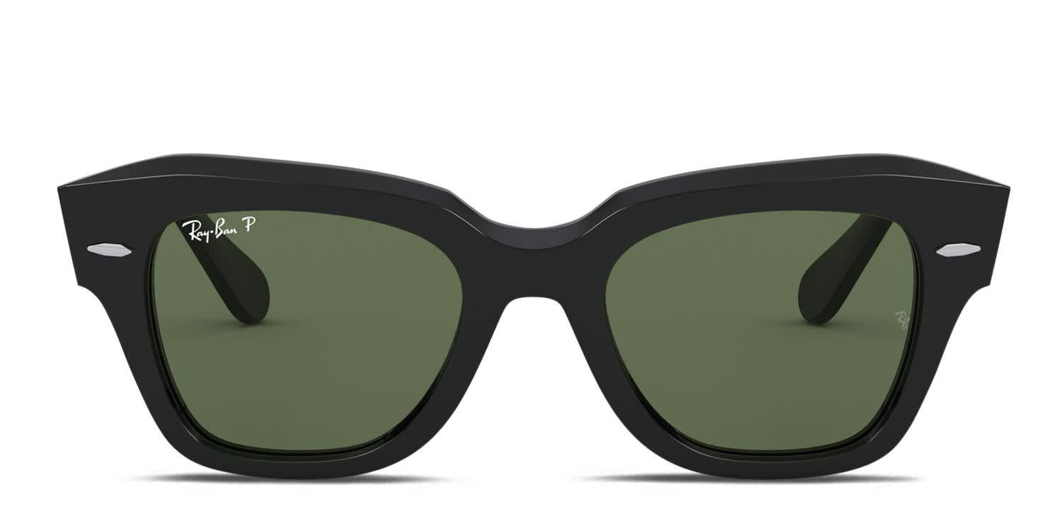 Ray-Ban RB2186 State Street Black Prescription Sunglasses