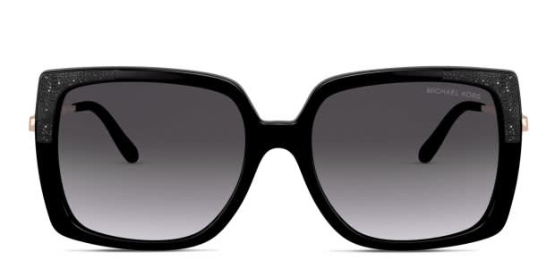 Michael Kors MK2131 Rochelle Black/Gold Prescription Sunglasses