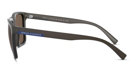 Armani Exchange AX4080S Brown glasses - Brown - Side View