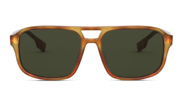 Burberry BE4320 Francis Tortoise/Yellow Prescription Sunglasses