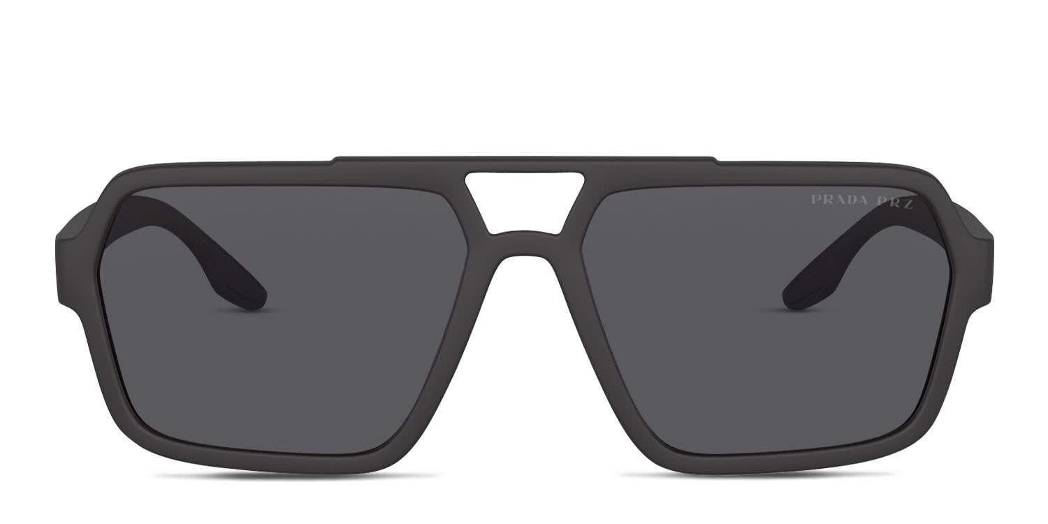 Prada PS 01XS Black Prescription Sunglasses - 50% Off Lenses