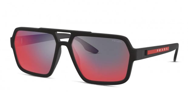 Prada Linea Rossa 01XS Sunglasses DG008F Black
