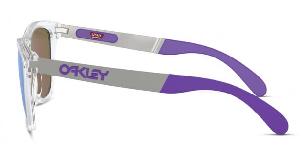 Oakley OO9428 Frogskins Mix Prizm Clear Purple Prescription Sunglasses