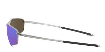 Oakley OO4141 Whisker Prizm Silver, Blue glasses - Silver / Blue - Side View
