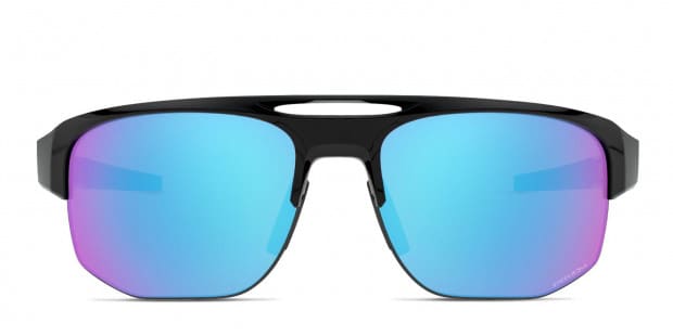 Oakley OO9424F Mercenary (A) Prizm Shiny Black/Blue Sunglasses