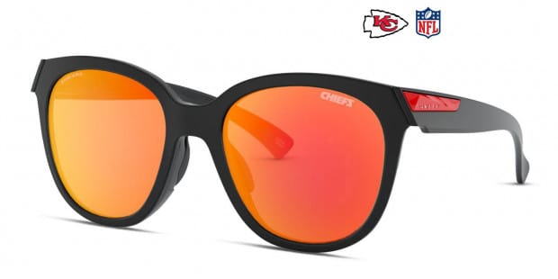 Oakley OO9433 Low Key NFL Collection Black Red Sunglasses