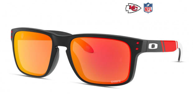 Oakley OO9102 Holbrook NFL Collection Black/Red/White Sunglasses