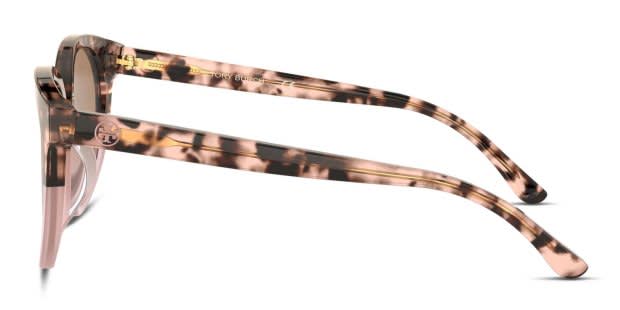 Tory Burch TY7153U Tortoise/Pink Prescription Sunglasses display picture 1