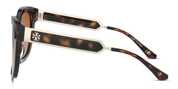 Tory Burch TY7161U Brown/Tortoise Prescription Sunglasses display picture 1