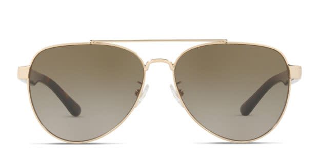 Tory Burch TY6070 Gold, Brown, Tortoise Prescription Sunglasses