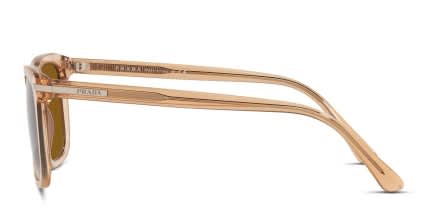 Prada PR 18WS Beige/Clear glasses - Beige / Clear - Side View