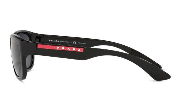 Prada PS 05VS Shiny Black Prescription Sunglasses