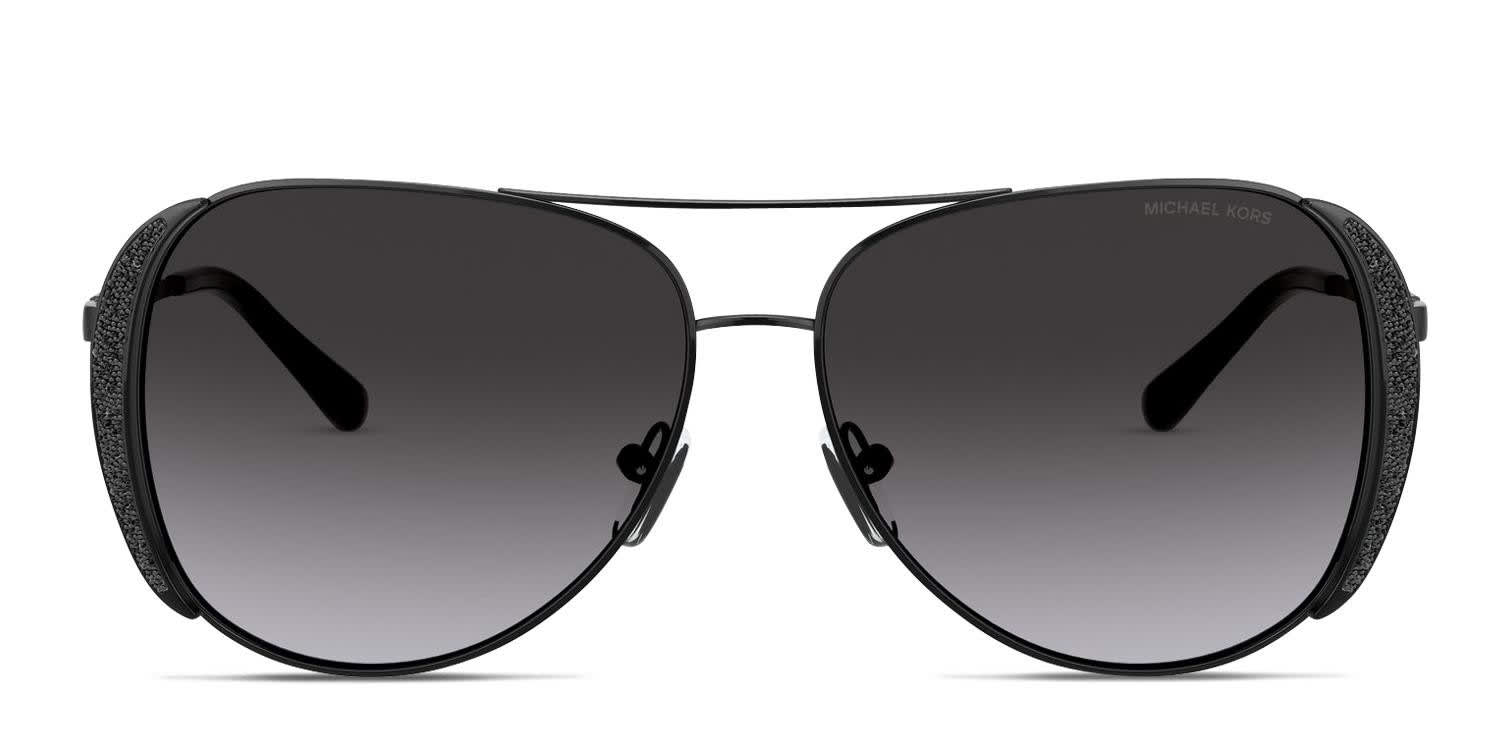 Michael Kors MK1082 Chelsea Glam Black glasses - Black - Frontal View