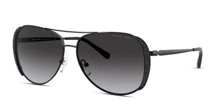 Michael Kors MK1082 Chelsea Glam Black glasses - Black - Angle View
