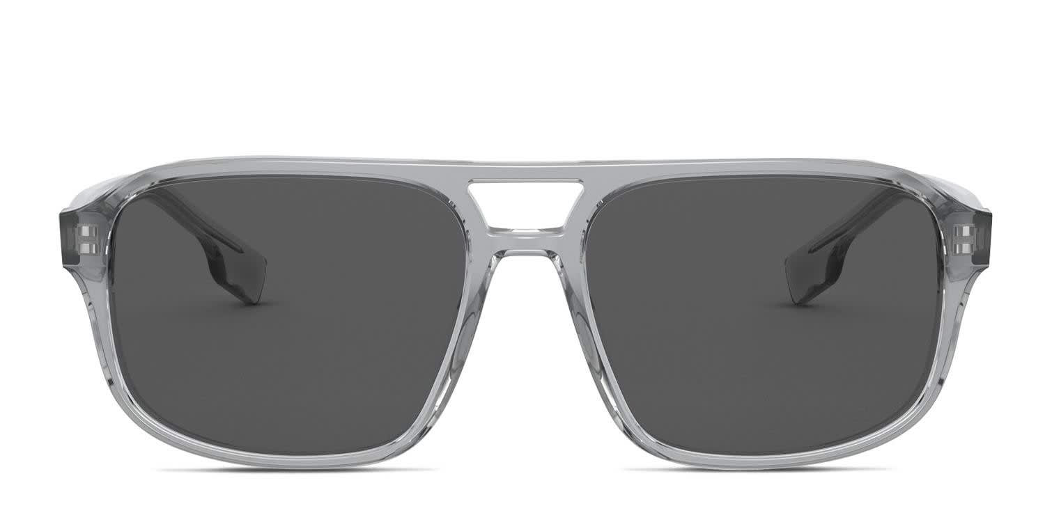 Burberry BE4320 Francis Gray/Clear Prescription Sunglasses