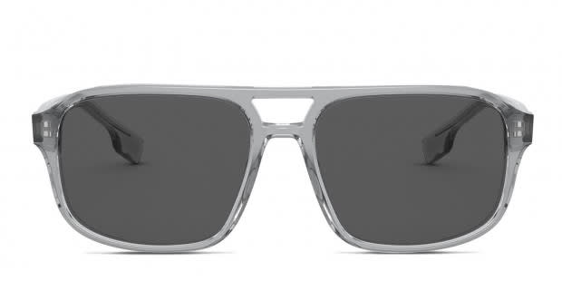 Burberry BE4320 Francis Gray/Clear Prescription Sunglasses