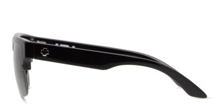 Spy Discord 50/50 Shiny Black/Green glasses - Shiny Black / Green - Side View