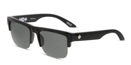 Spy Discord 50/50 Shiny Black/Green glasses - Shiny Black / Green - Angle View