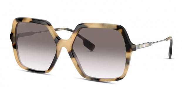 【送料,関税込】BURBERRY サングラス BE4324 Burberry BE4324 Isabella Tortoise, Beige Prescription