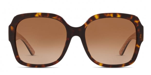 Tory Burch TY7140 Brown Tortoise Prescription Sunglasses