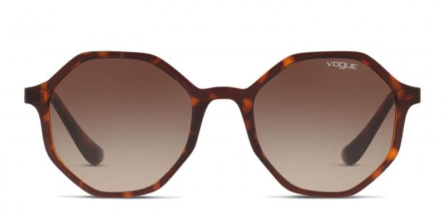 Vogue VO5222S Brown, Tortoise Prescription Sunglasses - 50 
