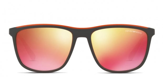 Emporio Armani EA4109 Brown/Orange Prescription Sunglasses