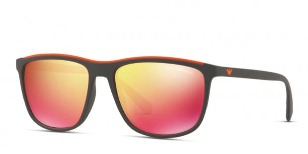 Emporio Armani EA4109 Brown Orange Prescription Sunglasses