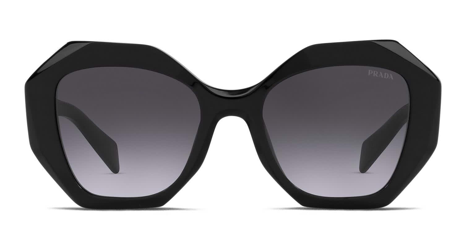 Prada PR 16WS Black glasses - Black - Frontal View