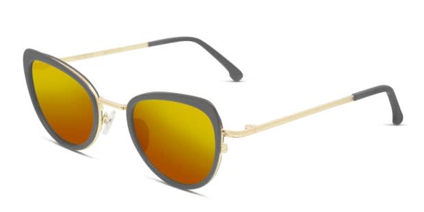 Komono The Billie Black, Gold Prescription Sunglasses - 50 